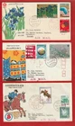 JAPAN - 3  1970 FDCs WITH INSERTS - SEE SCAN Pk 13