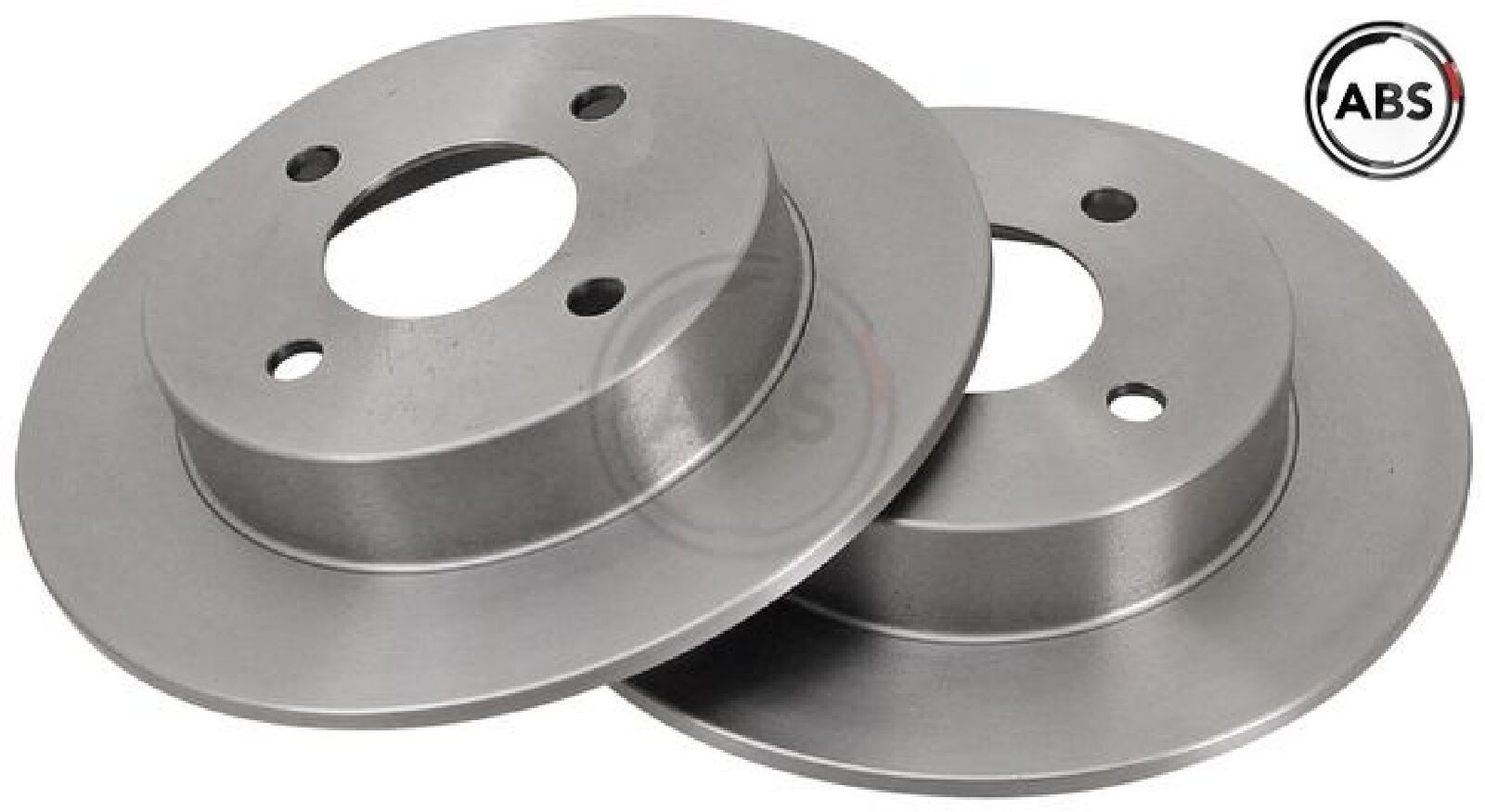 2 Bremsscheiben Hinterachse voll Ø 240 mm 7 mm A.B.S. für u.a. NISSAN MICRA - Bild 3