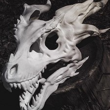 Men Cosplay Mask Dinosaur Headgear Dragon King Movable Mouth Simulated Props