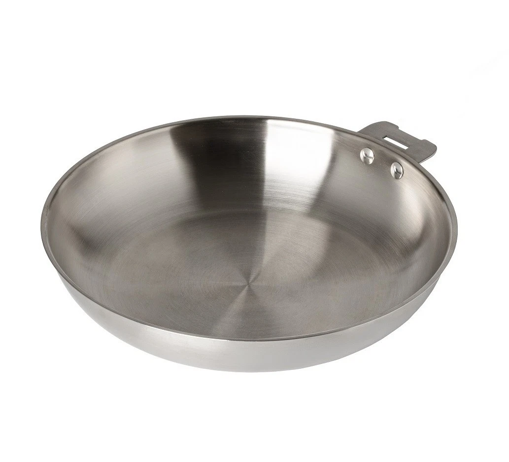Pyrex Juego de Sartenes 3 Piezas 20+24+28 cm Acero Inoxidable con Mango Desmontable