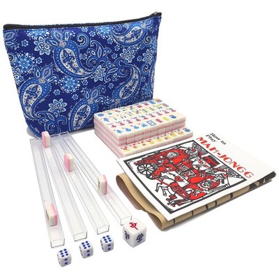 XuMoZC American Mini Mahjong Set 166 Mahjong Tiles 0.9-inch American Mahjong ...