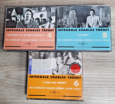 Integrale Charles Trenet Vol 4 5 6 Complete Fremeaux 6-CD Lot French Chanson