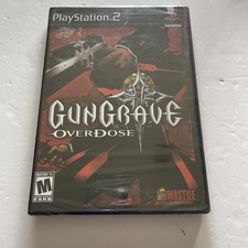 Gungrave: Overdose (Sony PlayStation 2, 2004) New Sealed
