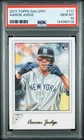 2017 Topps Gallery Aaron Judge Rookie #117 PSA 10 GEM MINT Yankees RC