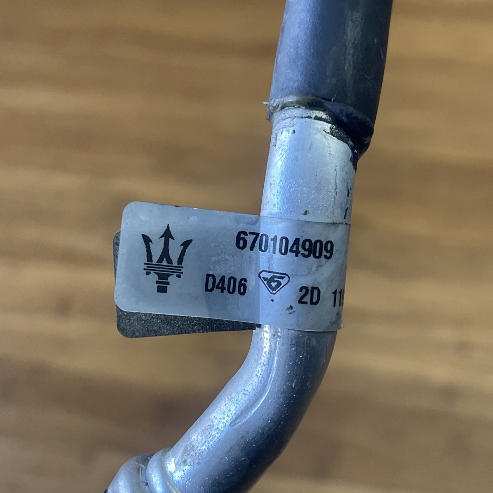 2019-2022 Maserati Levante M161 3.0l A/C Air Condiion Compressor Line Pipes OEM