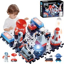 STEM Circuit Kit for Kids Ages 6 , 35PCS Electronics Exploration Kit with 150...