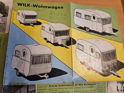 WILK -   1960   - WOHNWAGEN PROSPEKT - CARAVAN