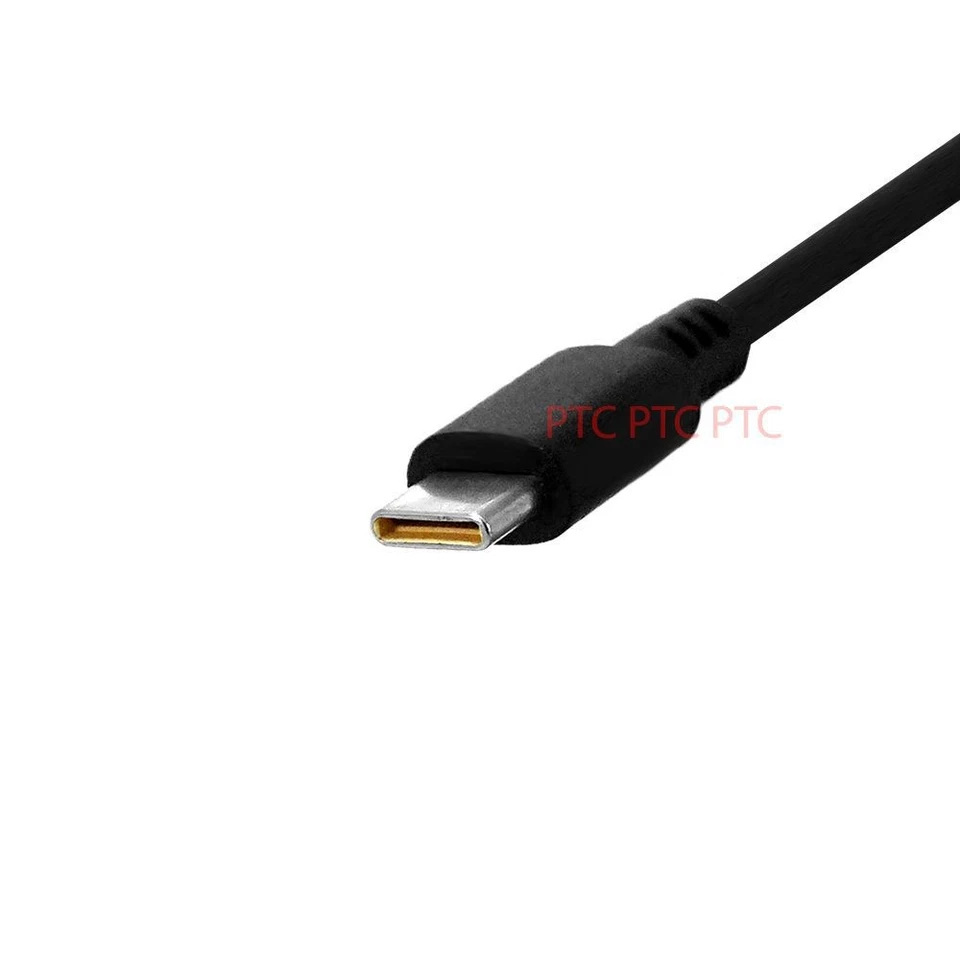 65W USB Type-C Power Adapter Charger for Lenovo ThinkPad L13 L14 L15 T14 T15 - image 3 of 4