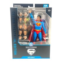 McFarlane DC Multiverse Superman 1978 Deluxe Theatrical Edition 7in Figure New