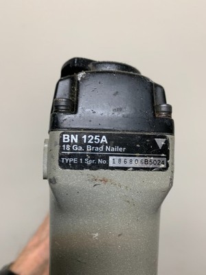 Porter Cable BN 125A 18 gauge Brad Nailer