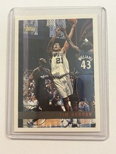 1997-98 Topps Tim Duncan Rookie Card RC #115 San Antonio Spurs HOF MINT!!!. rookie card picture