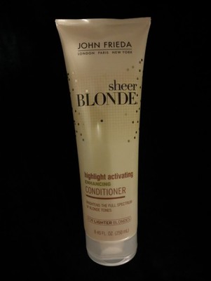 JOHN FRIEDA Sheer Blonde Highlight Activating Enhancing Conditioner 250ml New