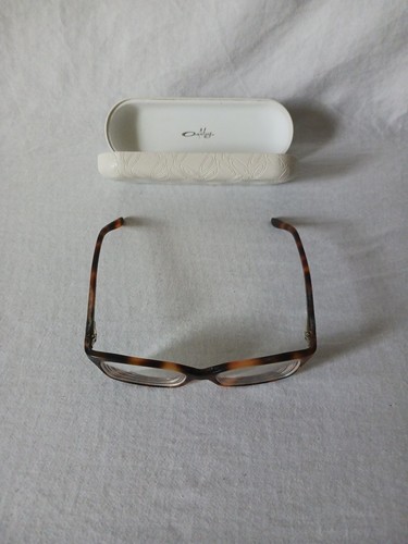 Oakley Intention OX1130-0252 Eyeglasses Tortoise Full Rim Frames with Case - EUC - Picture 1 of 14