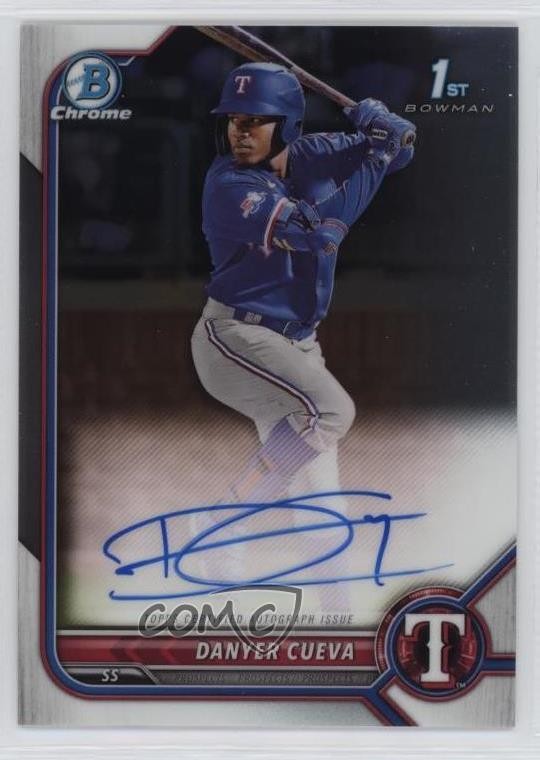 2022 Bowman Chrome Prospect Auto Danyer Cueva #CPA-DCA Auto 0r5k