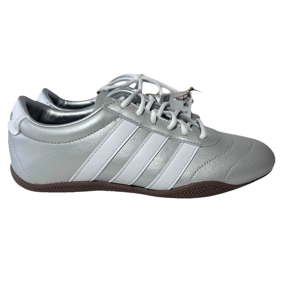 Adidas Grand Court White Silver Metallic for sale | eBay