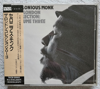 Thelonious Monk The London Collection Volume Three Japanese Sealed Promo CD