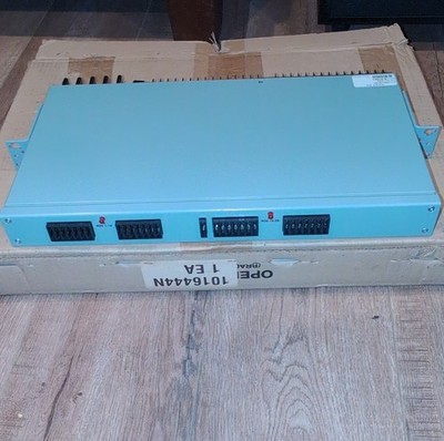Noran Tel 250128-N1 Electrical Distribution Panel Rack Mount Metal Blue