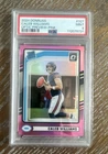 2024 Panini Donruss - Rookie Caleb Williams #327 Optic Preview Pink Prizm (RC)