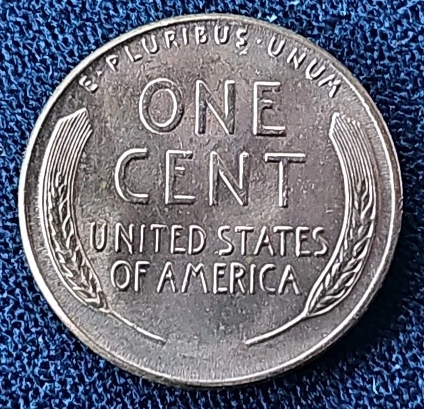 1957 P Lincoln Cent RD BU Unc Red Wheat Penny NGC Registry  - Image 2 of 2