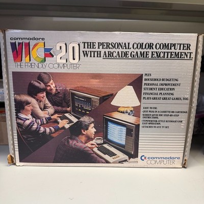 Commodore VIC-20 Computer In Box