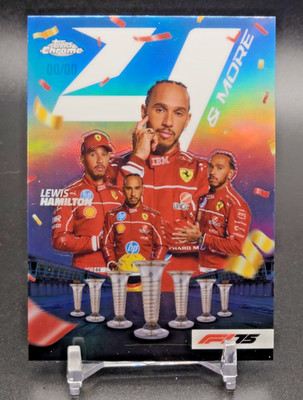 2025 Topps Chrome F1 Lewis Hamilton #4N-2 4 And More