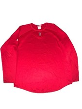 Boston Red Sox Therma Base Pitchers Warmup Pullover Large Red Long Sleeve