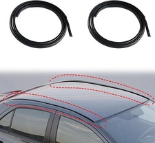 2x Lh Rh Car Roof Drip Molding Weatherstrip For Toyota 2007-2011 Yaris Sedan