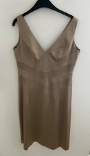 Eric Way  London Golden Smart Dress  Sleeveless  Size L Great Condition