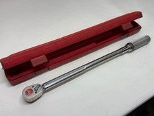 SNAP-ON 1/2" TORQUE WRENCH RATCHET QJR3200C WITH CASE