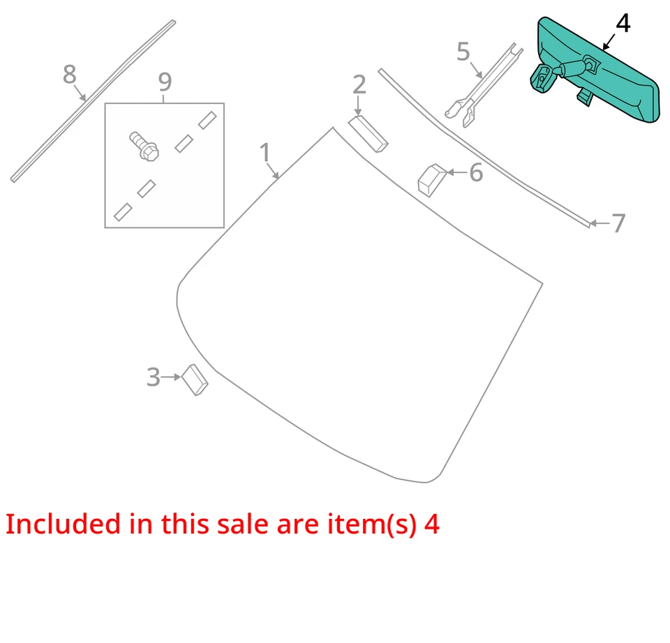 Espejo retrovisor con atenuación automática compatible con 13-15 17-23 TITAN 2713550 Foto 2 de 4