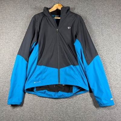 Pearl Izumi Thermal Barrier Jacket Mens XL Extra Large Blue Black