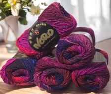 Noro Wool Finest Japanese Yarn 5 Kureyon in Sanjo Gorgeous Colorway Knit Crochet