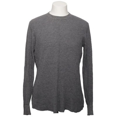 Selected Homme, Strickpullover, Größe: M, SHNZODAN CREW, Grau, Baumwolle #idf