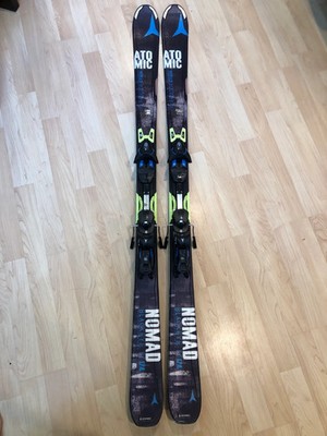 2014 Men's 174cm Atomic Nomad Blackeye Ti Skis | Atomic X 12 W Bindings...