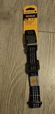  Brand New Carhartt Nylon Webbing Reflective Black Dog Collar Medium