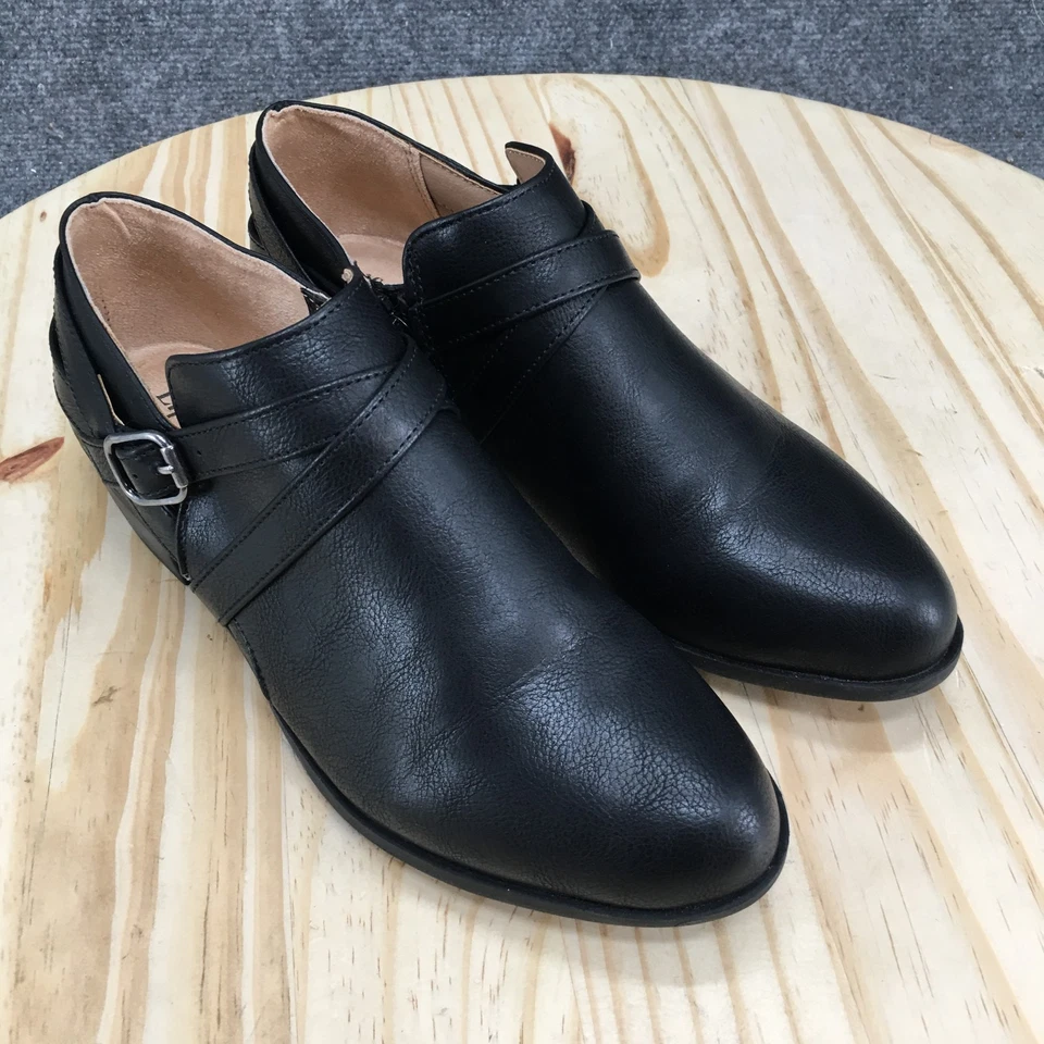 LifeStride Shoes Womens 9M Black Adley Ankle Bootie Shootie Side Zip Casual - Image 3 of 4