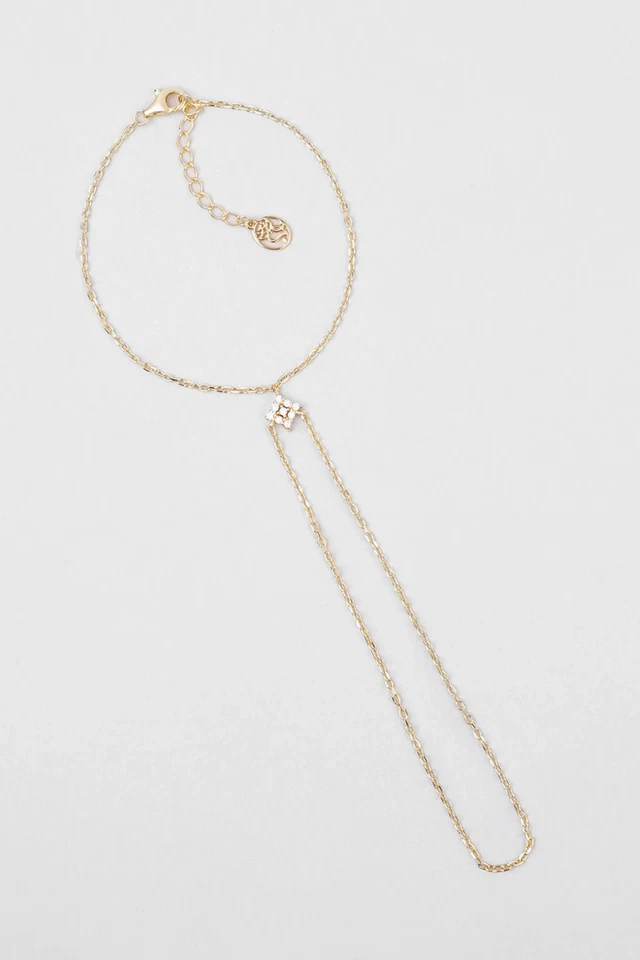 18K золото Nirvana вручную цепочка браслет 20 см ювелирных изделий лодыжки моды роскошь - Изображение 2 из 4