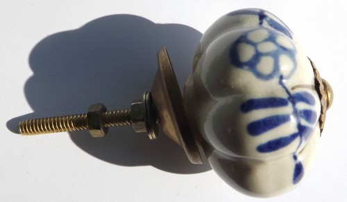 Porcelain ceramic cupboard china door knobs 12 types Glass doorknobs and pulls - Picture 16 of 20