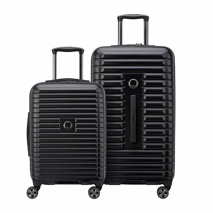 Delsey Paris 2-piece Luggage Spinner Hardside Trunk Set 29