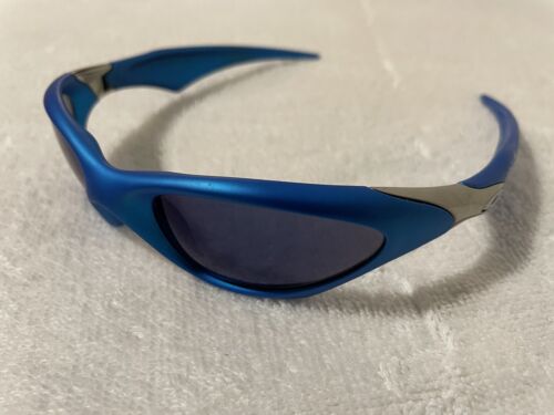 Oakley Scar FMJ blaue Sonnenbrille - Ice Iridium - IN DER NÄHE NEUWERTIG - Bild 1 von 6