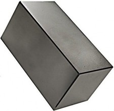 4" x 2" x 2" Block - Neodymium Rare Earth Magnet, Grade N48