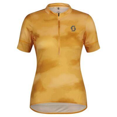 Scott Endurance 10 Damen Fahrrad Trikot kurz biscuit beige/pink 2025