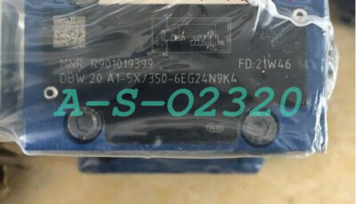 NEW Rexroth DBW20A1-5X/350-6EG24N9K4 R901019399 Solenoid valve (FedEx/DHL)