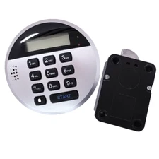 Digital Keypad Electronic Safe Lock with LCD Display Swingbolt Lock For Safe Box