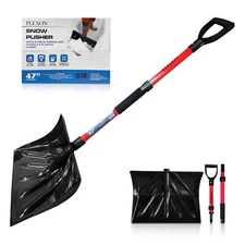 PLEXON Snow Shovel, Snow Shovel for Driveway, Snow Shovel for Car, Lightweigh...