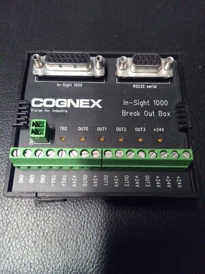 COGNEX IN-SIGHT 1000 Break Out Box Vision System Terminal 800-5743-1 C
