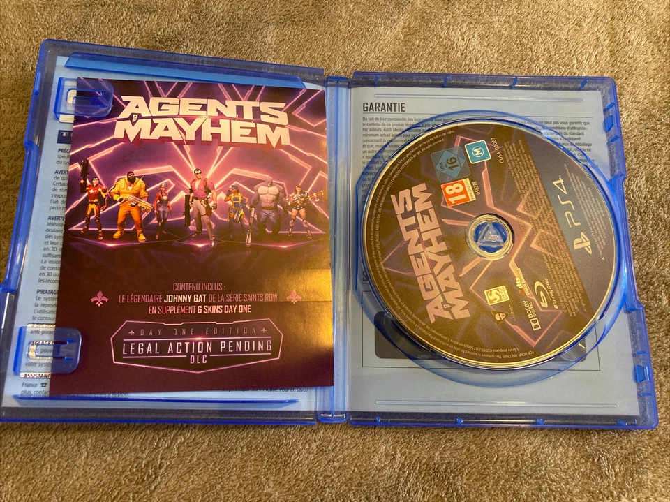 Agents of Mayhem Day One Edition [Retail Edit] - Sony Playstation 4 PS4 - PAL FR, photo 2 sur 3