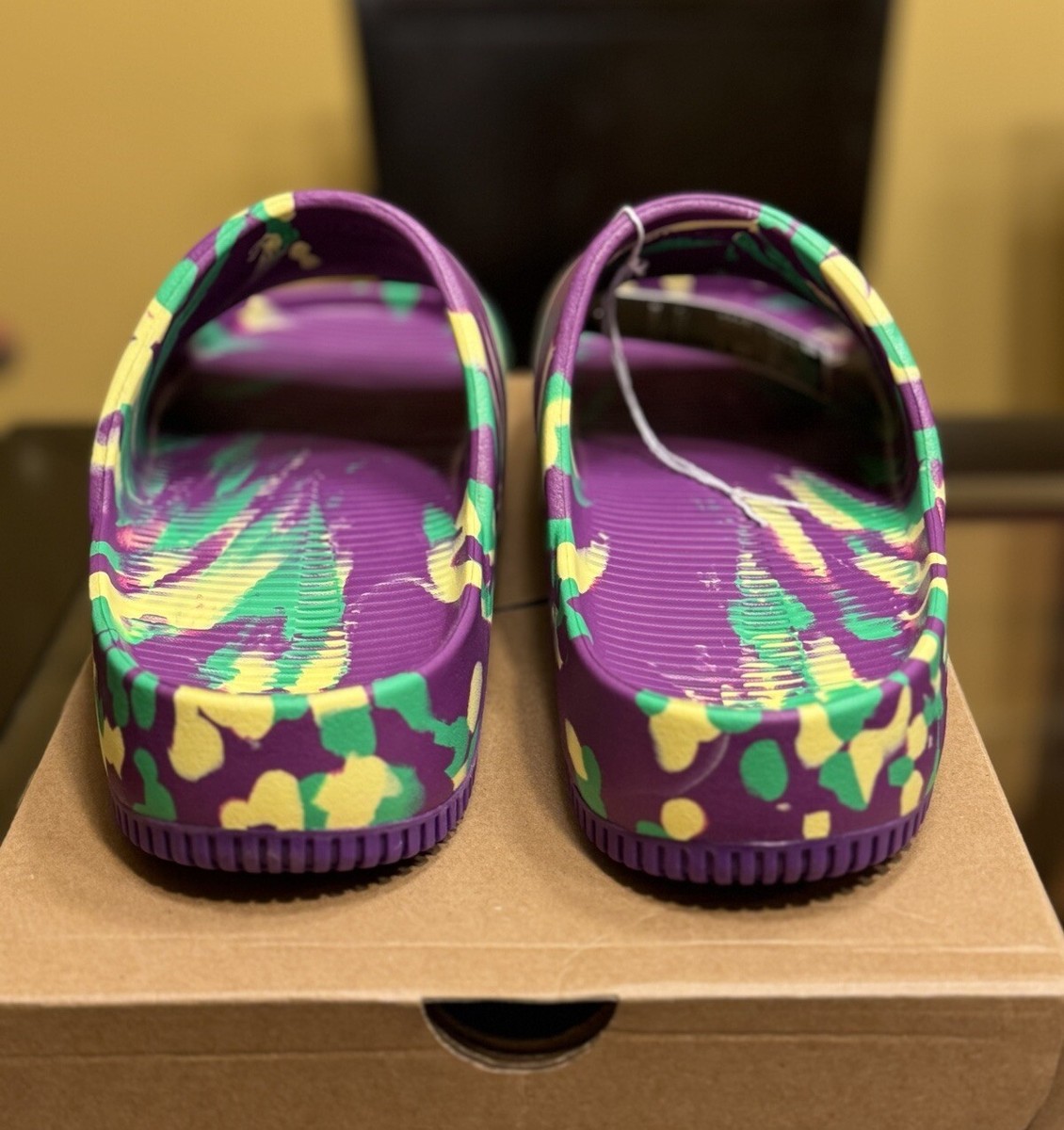 Nike EYBL Calm Slides 2024 “Welcome To The EYBL Family” VERY 