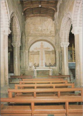 Grafschaft Durham Postkarte - Teil der Galiläischen Kapelle, Kathedrale von Durham RR13583