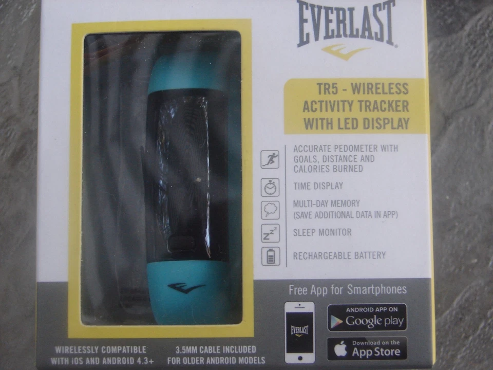 EVERLAST TR5 - WIRELESS ACTIVITY TRACKER LED DISPLAY - GREAT GIFT - - Image 2 of 4